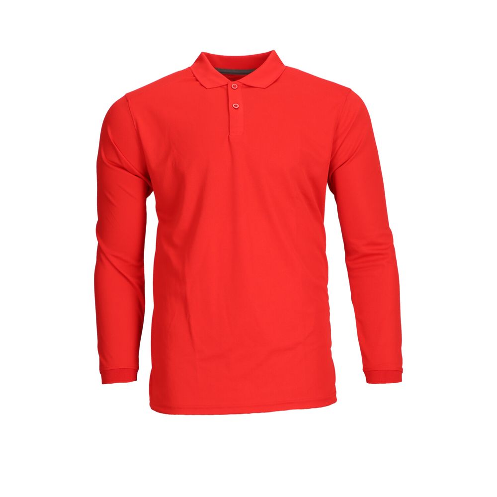 Polera Dry Fresh Hombre ML Cuello Camisero