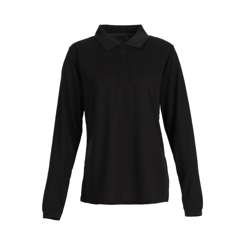 Polera Dry Fresh Mujer ML Cuello Camisero