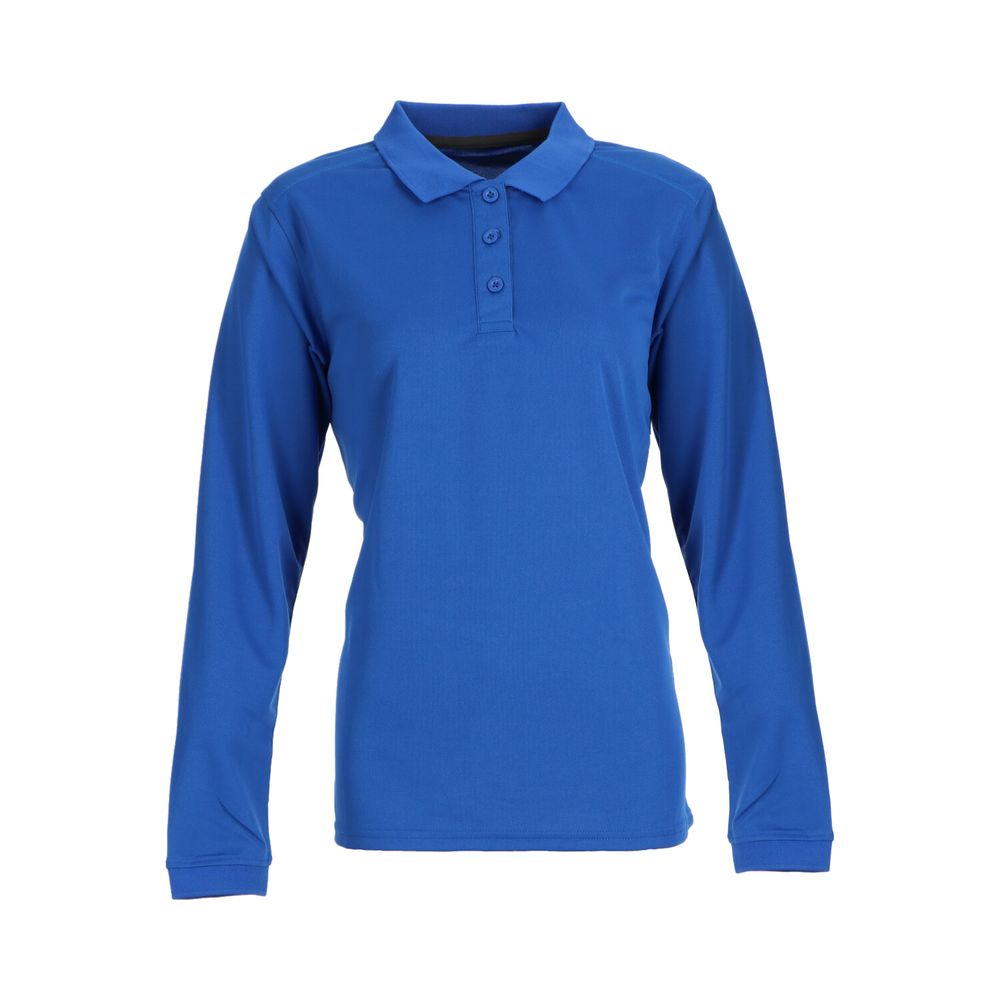 Polera Dry Fresh Mujer ML Cuello Camisero