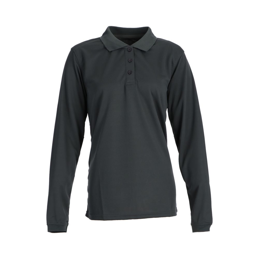 Polera Dry Fresh Mujer ML Cuello Camisero