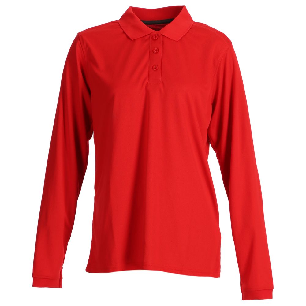 Polera Dry Fresh Mujer ML Cuello Camisero