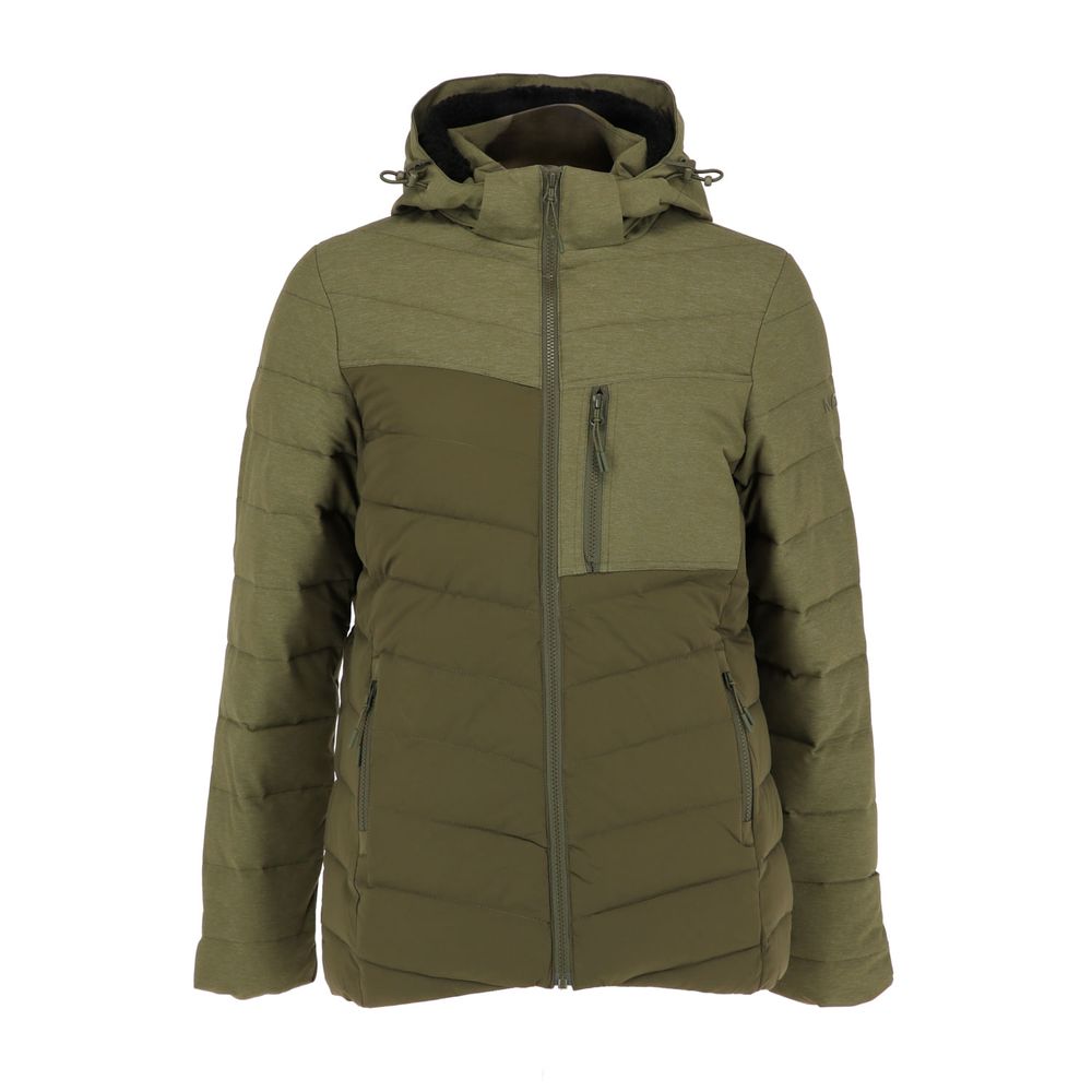 Parka Alpes Verde Oliva Mujer