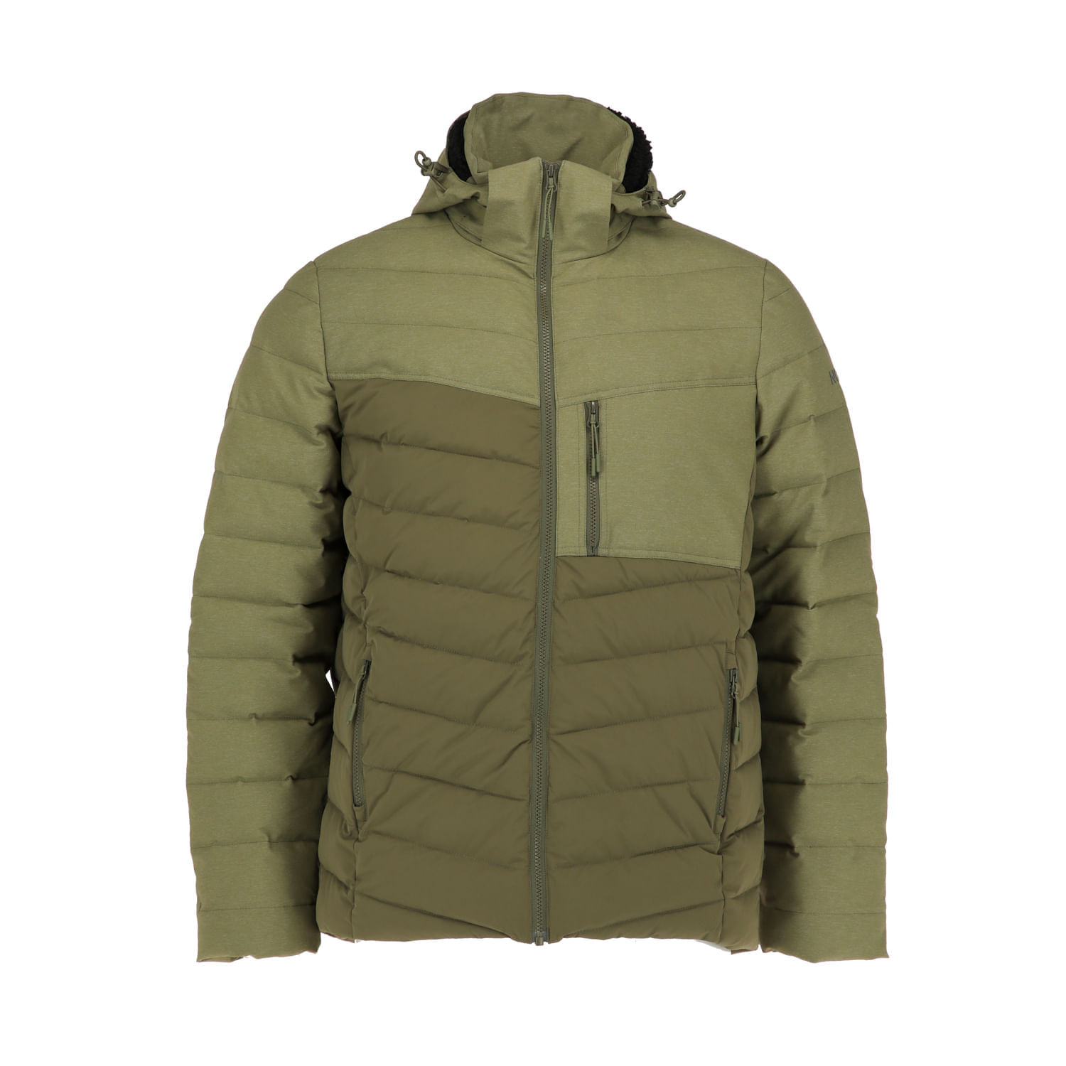 Parka Alpes Verde Oliva Hombre