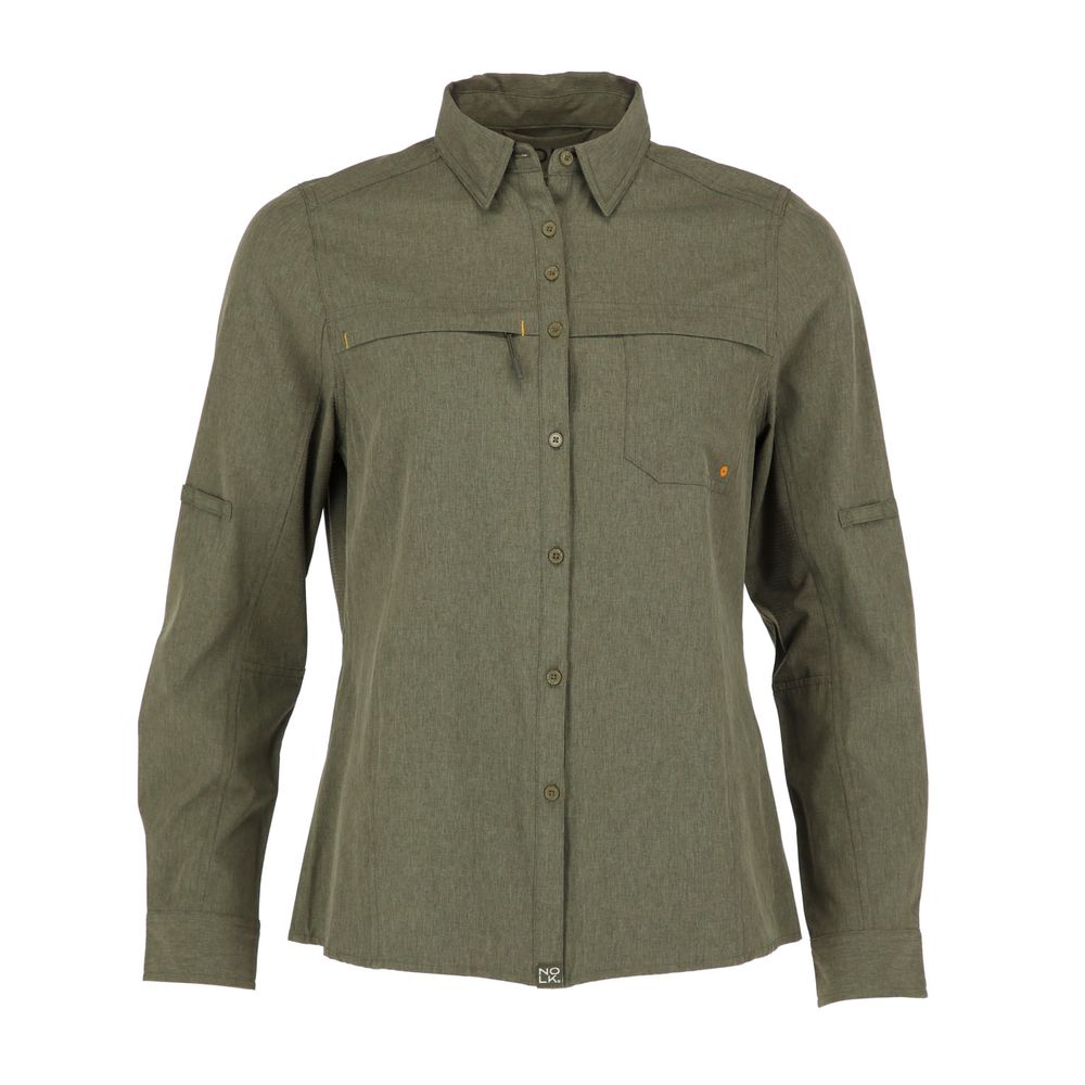 Blusa Creta Verde Oliva Mujer