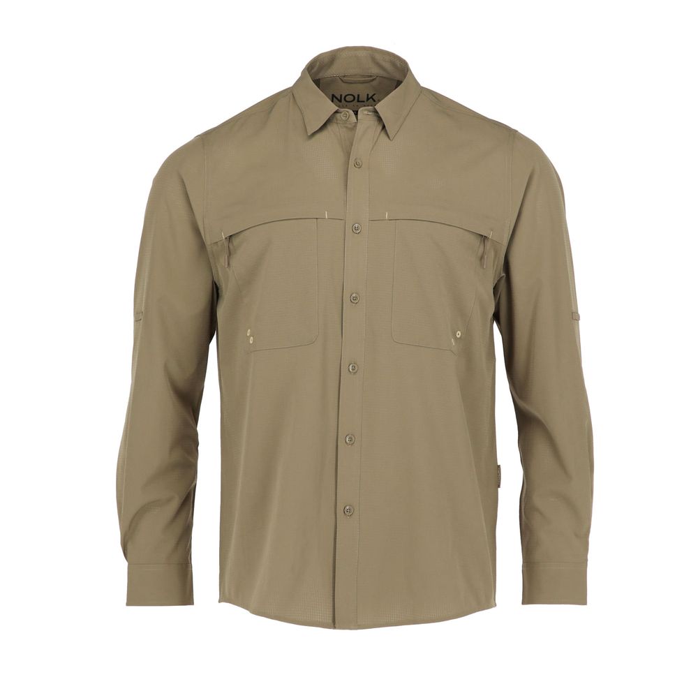 Camisa Santorini Beige Hombre