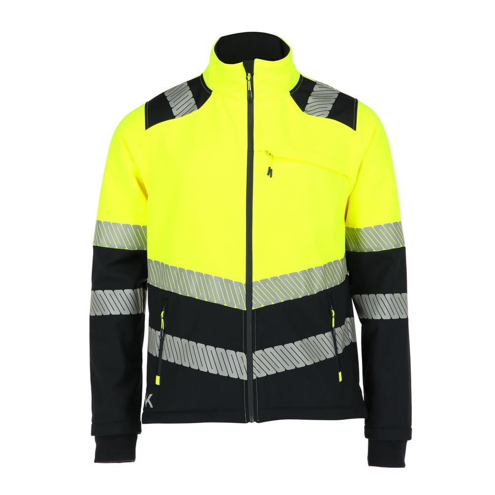 Softshell Etna Amarillo/Azul Marino Unisex