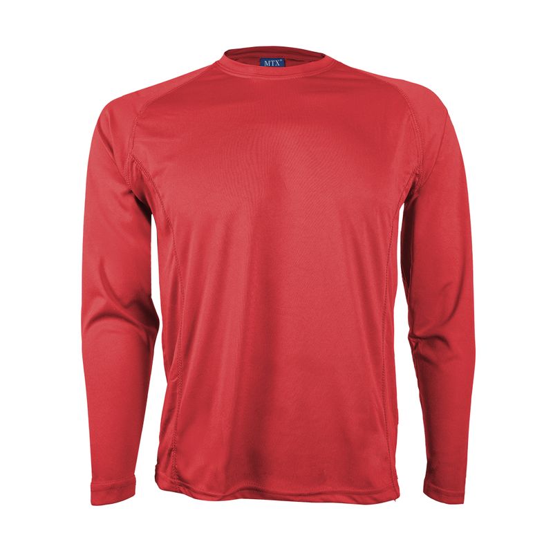 Polera-DryFit-Hombre-Rojo